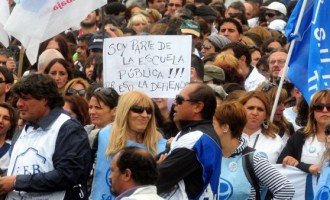 La paritaria docente y la obstinación del gobierno provincial