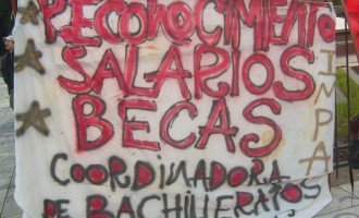 Bachilleratos populares marchan por el reconocimiento