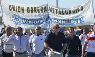 Este miércoles para la UOM de Córdoba