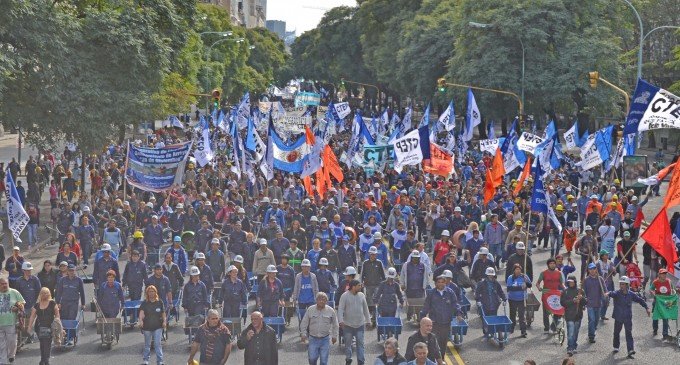 Actos y movilizaciones durante el día de los trabajadores