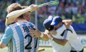 El seleccionado masculino de hockey por primera vez en la semifinal de un mundial