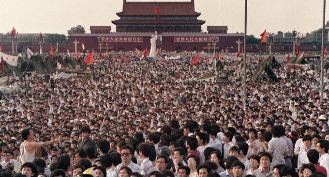 Que pasó durante la revuelta de Tiananmen en China