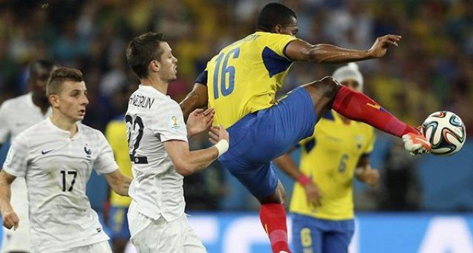Ecuador no pasó del empate con Francia y quedó fuera del Mundial