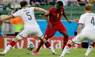 Ghana y Alemania se repartieron los puntos, en un partido con 4 goles