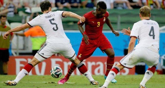 Ghana y Alemania se repartieron los puntos, en un partido con 4 goles