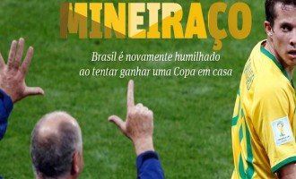 Cómo reflejaron los diarios de Brasil la tremenda derrota de su selección