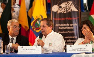 Ecuador enviará ayuda humanitaria a Gaza
