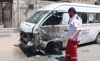 Israel atacó caravana humanitaria en Gaza