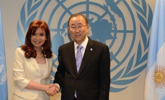 Cristina se prepara para intervenir en la ONU