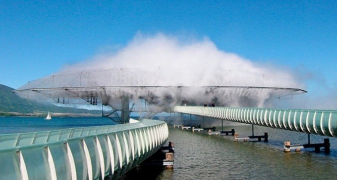 En Qatar ya inventaron nubes para enfrentar el calor en el Mundial de 2022