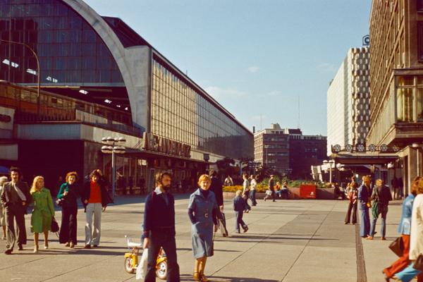 Alexanderplatz de Berlín en los años 80