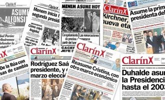 10 de diciembre: las asunciones presidenciales y las tapas de Clarín