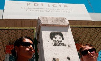 Marcha a 6 años de la desaparición y muerte de Luciano Arruga
