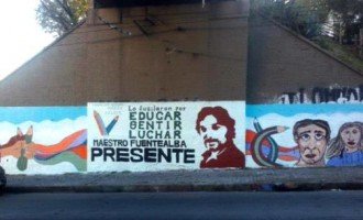 “Fuentealba representa el espíritu de lucha de los docentes de todo el país”