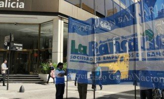 A pesar de la conciliación obligatoria hay paro bancario