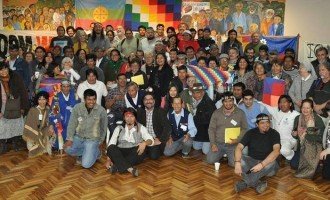 Cumbre indígena en Buenos Aires