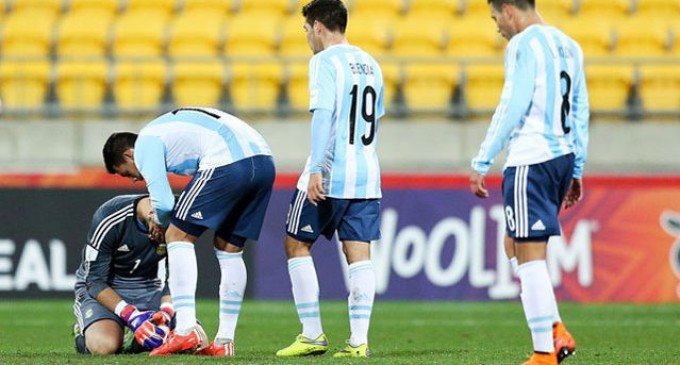 Argentina se fue del Mundial Sub 20 por la puerta del fondo