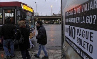 Por un lockout patronal no funciona la Línea 60 de colectivos