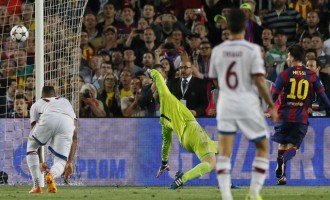 Los diez mejores goles de la Champions 2015