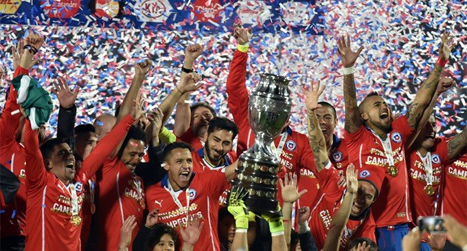 Chile campeón de la Copa América