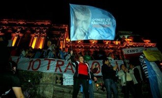Manifestaciones y recuento de votos en Tucumán