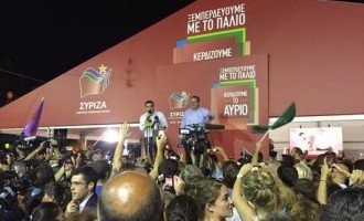 Ganó Syriza y Tsipras volverá a ser primer ministro