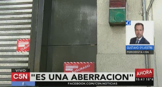El gobierno porteño clausuró el galpón de móviles de C5N