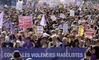 Madrid se movilizó contra la violencia machista