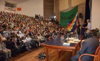 Álvaro García Linera recibió en Córdoba el premio “José María Aricó”