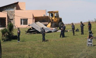 Desalojo de 130 familias en la ciudad de Tandil