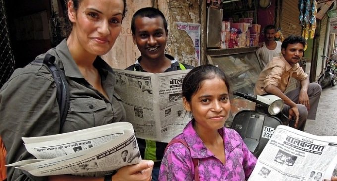 “Hecho en Nueva Dehli”: un diario para sacar a niños de la calle en India