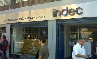 Acto por la reincorporación de 51 despedidos del Indec