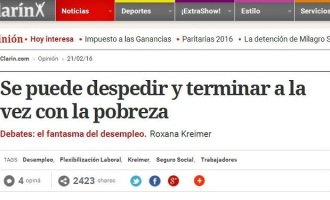 La apuesta eterna: Clarín alabando los despidos