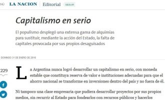 El “capitalismo en serio” según La Nación