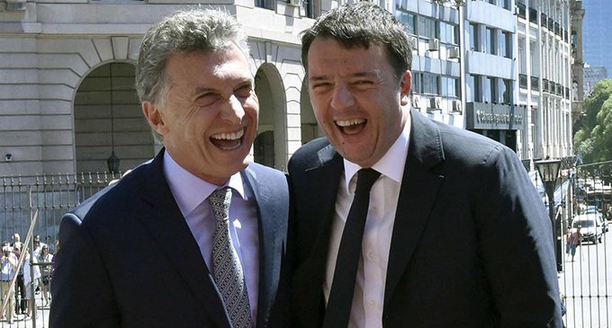 Renzi, Macri y la integración internacional