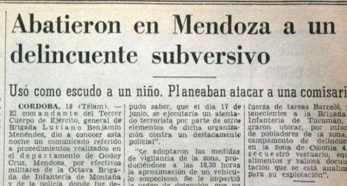 Sobre la construcción de la noticia en dictadura