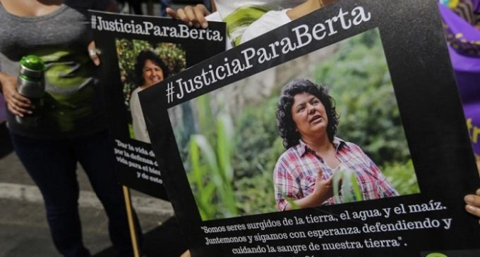 Denuncian que el gobierno de Honduras protege a los asesinos de Berta Cáceres