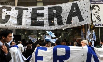 A nueve años del asesinato de Fuentealba: primer paro nacional docente contra Macri