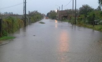 Por las fuertes lluvias fueron evacuadas mil personas en Entre Ríos