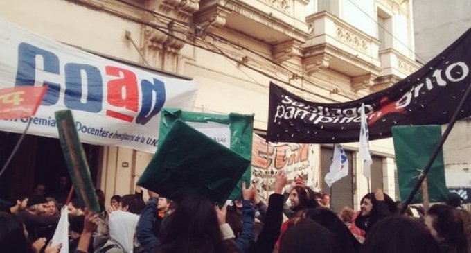 Jornada de lucha por la Educación Pública en Rosario