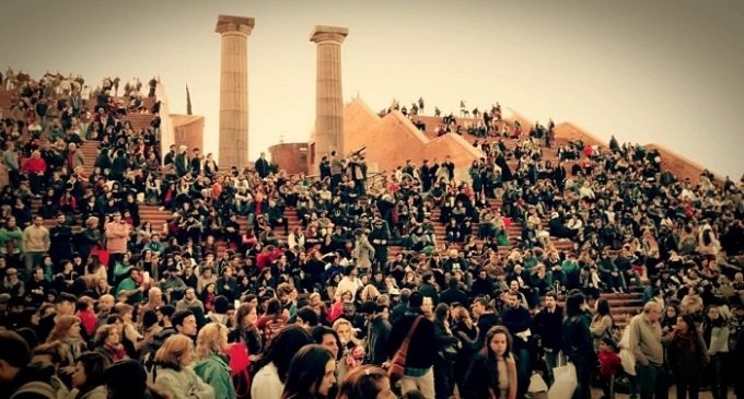 Festival en defensa de la educación pública en Rosario