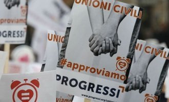 Las uniones civiles son ley en Italia