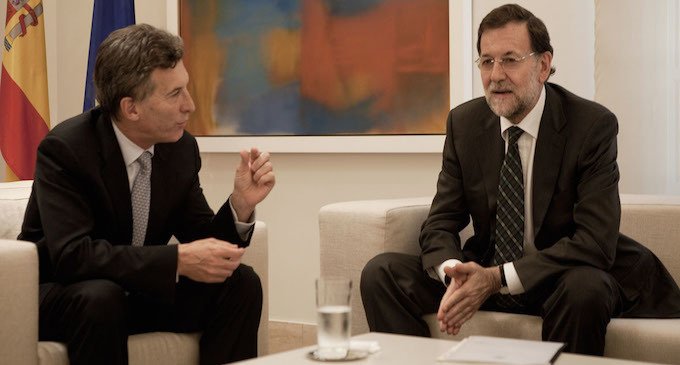 Macri recibirá a Mariano Rajoy en busca de acuerdos bilaterales