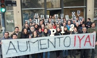 Quite de firmas en Página/12 por aumento de salarios