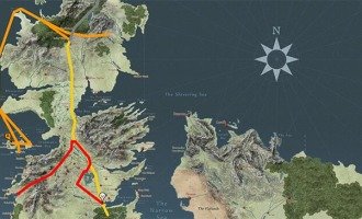 GOT: un mapa interactivo para seguir los viajes de los protagonistas