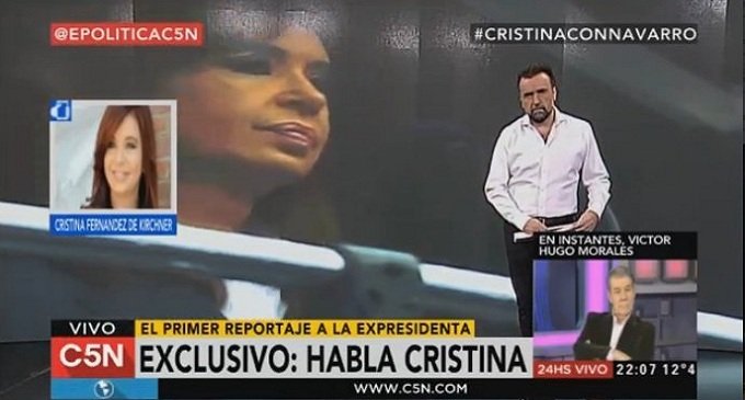#CristinaConNavarro: mucho ruido y poco fuego