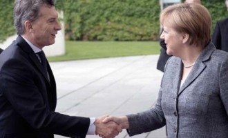 Macri y Merkel a favor del libre comercio entre la UE y el Mercosur