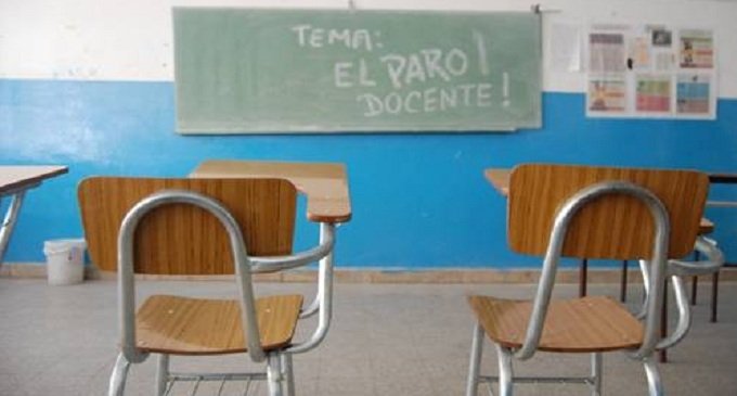 Paro docente en siete provincias y podrían sumarse otras a la brevedad