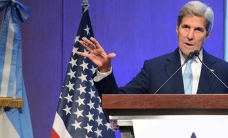 El secretario de Estado de EEUU se reunió con Macri y Malcorra