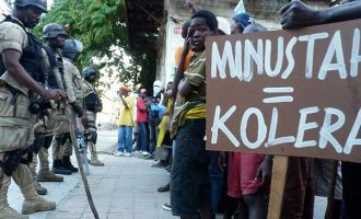 Ocupación militar de Haití, cólera y responsabilidades de la ONU